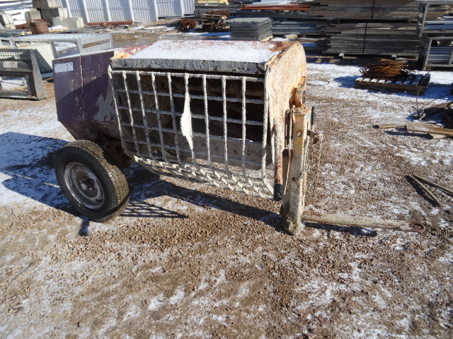 lot 103 image: Stone concrete mixer. Towable. Mode...