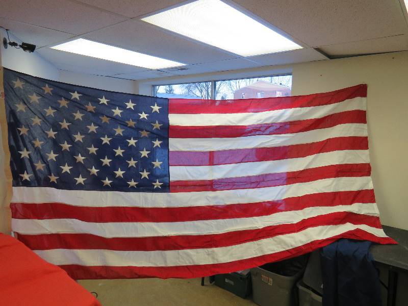 lot 504 image: Large American Flag