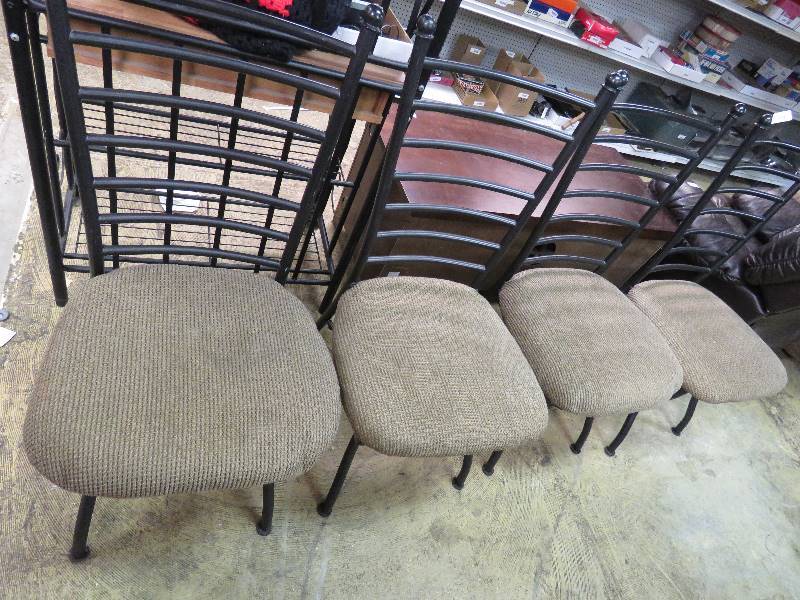 lot 681 image: Kitchen chairs