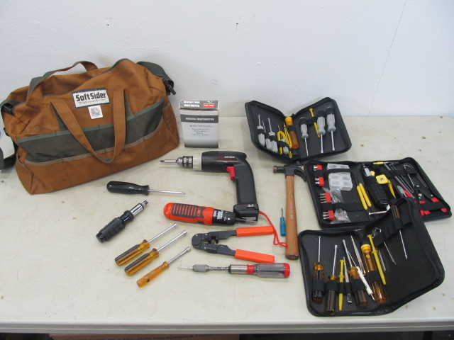 lot 20 image: Nice Lot of Tools wHeavy Duty Canvas Bag