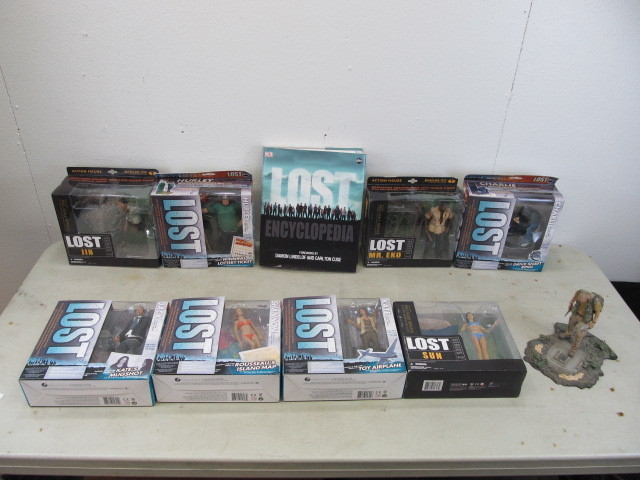 lot 72 image: Lot of NIB Mcfarlane LOST Figures