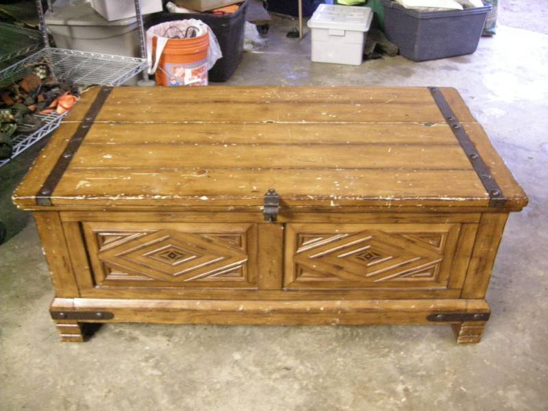 Large Wooden Chest
