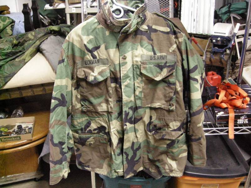 Military Camo Coat