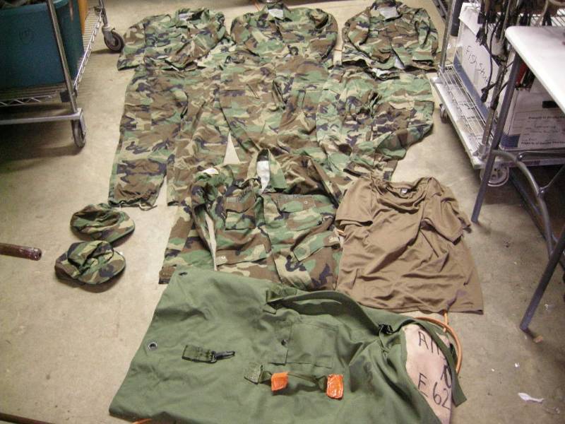 Group Military Camo Clothes