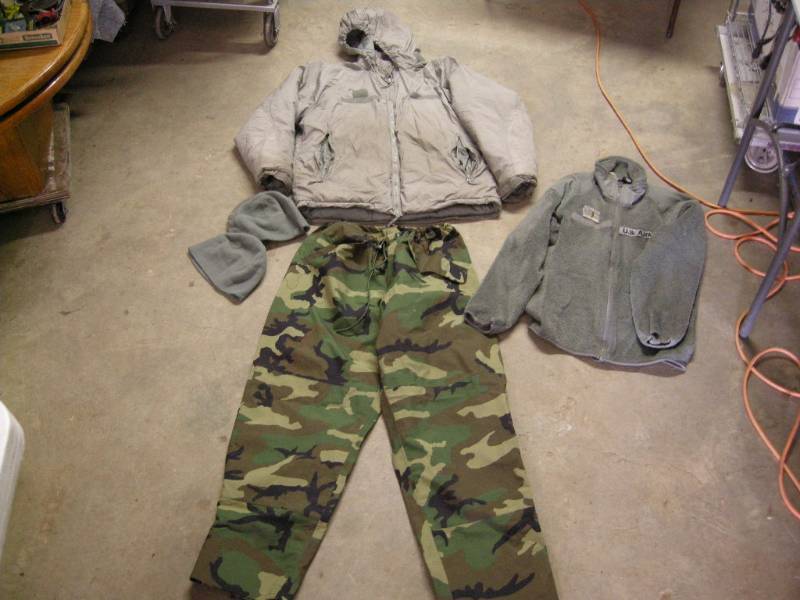 Army Issue Cold Weather Wear