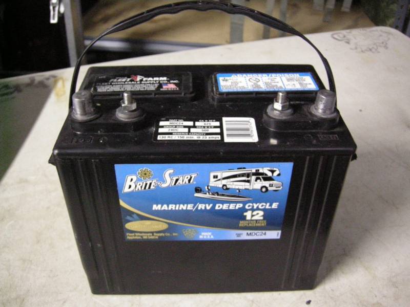 Brite-Start Marine Deep Cycle Battery