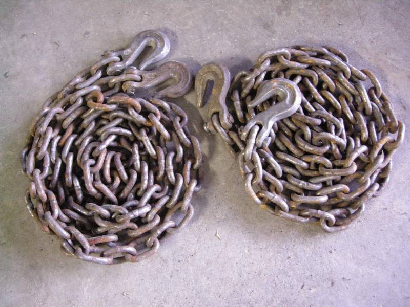 2 - 10ft Log Chains