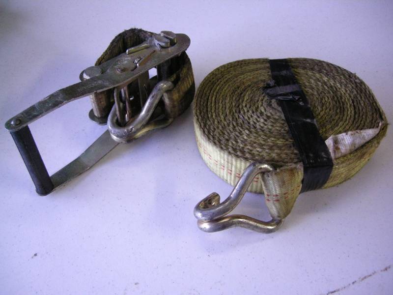 2 Heavy Ratchet Strap
