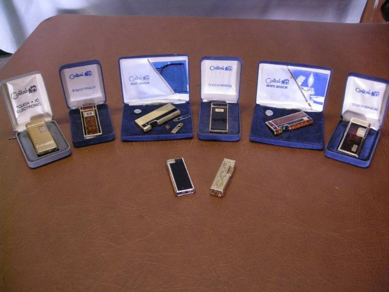 Vintage Colibri Lighter Collection