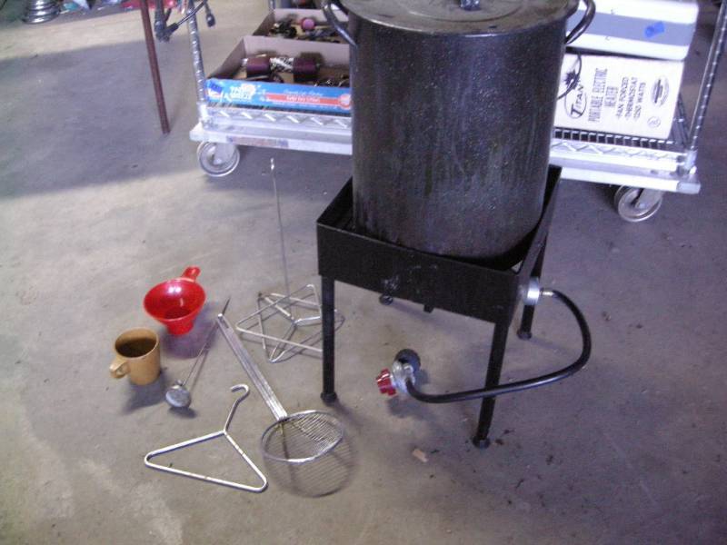 Outdoor Propane Cook Stand