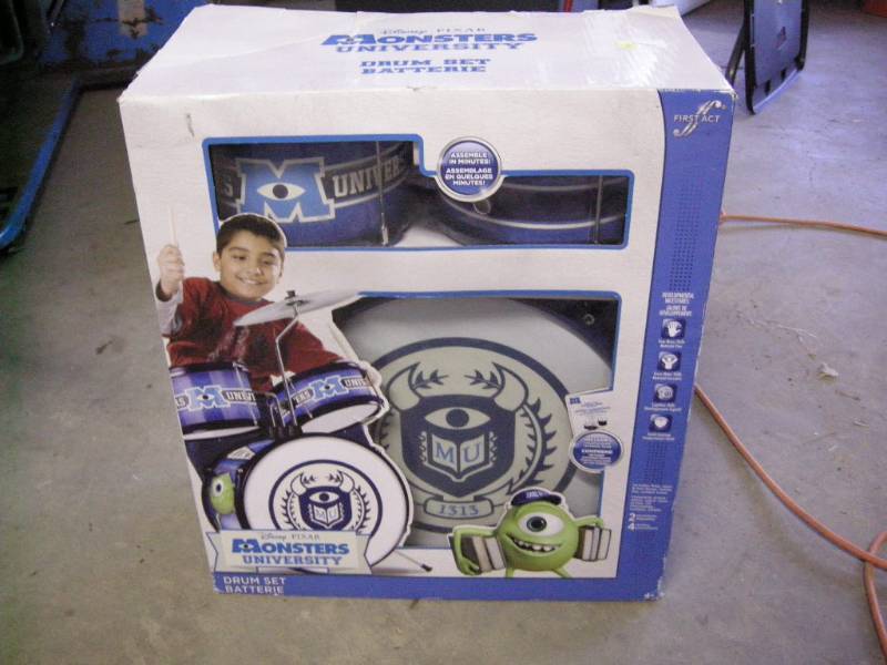Monsters University Drum Set