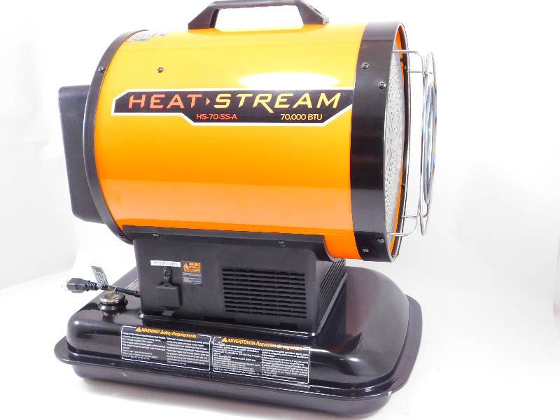 lot 8 image: Heat Streams SilentDrive 70,000 BTU DieselKerosene Radiant Heater