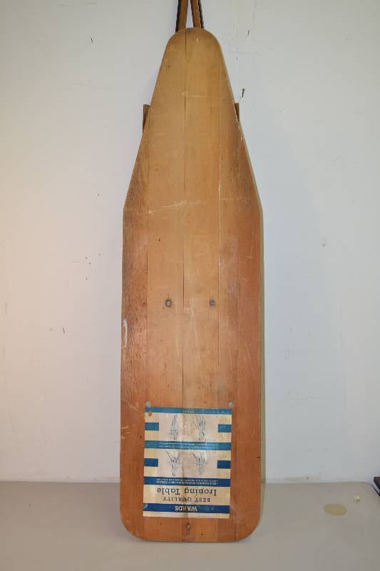 lot 144 image: Vintage Wood Ironing Board