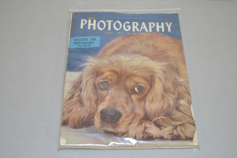 lot 4 image: 1947 Popular Photography Magazine