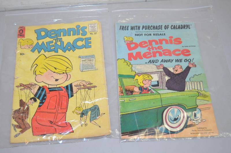 lot 6 image: Dennis the Menace Comics