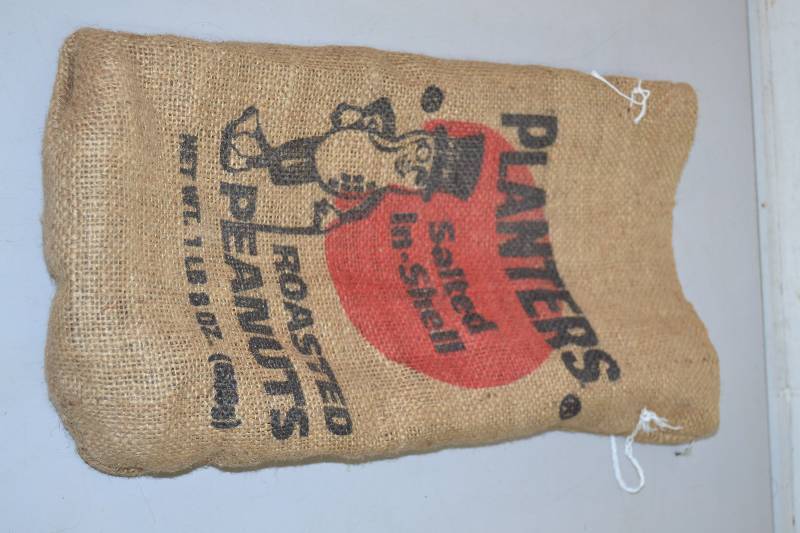 lot 81 image: Planters Peanuts Sack
