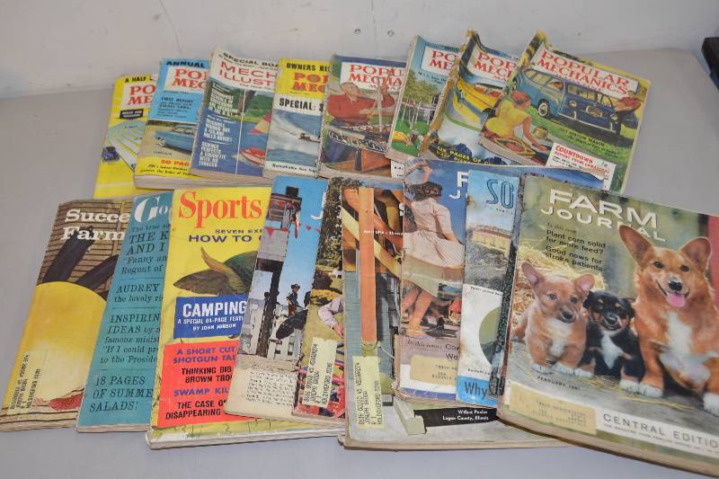 lot 92 image: Vintage Magazines