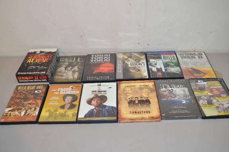 lot 113 image: DVDs