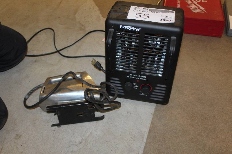 lot 55 image: Flow Pro Portable Heater, Master Craft Jig Saw Sabre Saw
