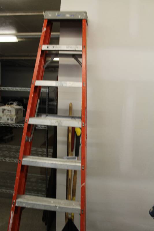 lot 15 image: Sears 8ft. Ladder