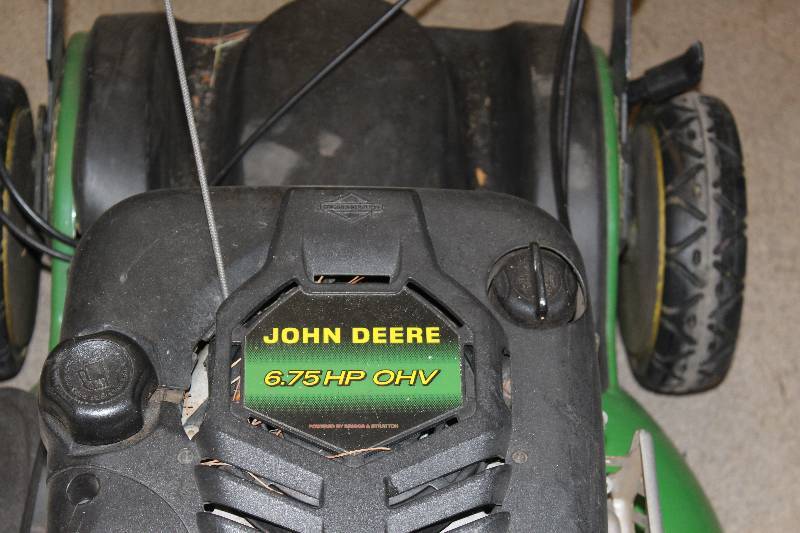 John deere discount 6.75 hp ohv