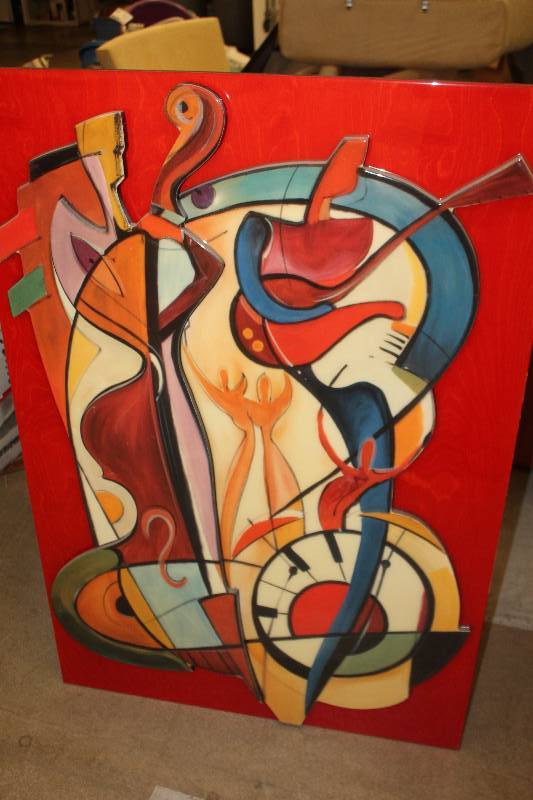 lot 7 image: Wall Art