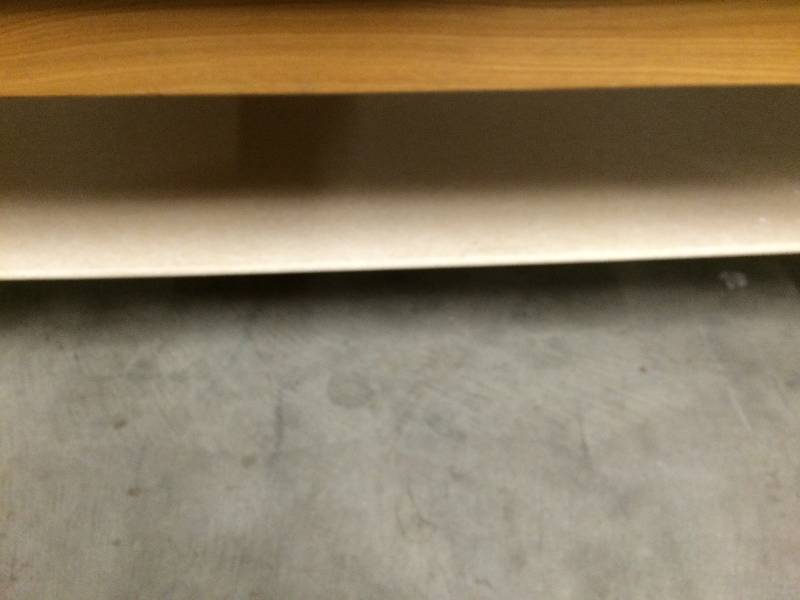lot 51 image: Extra Heavy Duty H-Brace Medical Examination Exam Upholstered Padded Physical Therapy Treatment Table With Shelf Below Nice Condition Could be used for massage as well