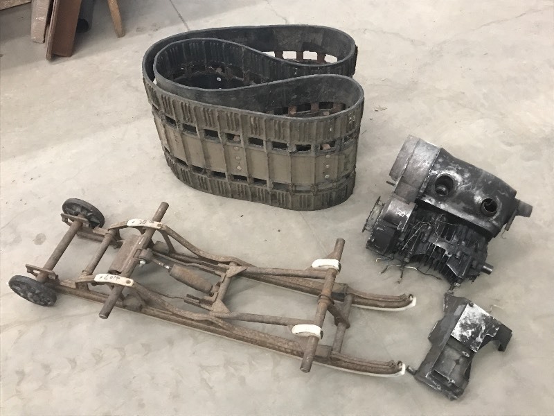 Lot Of Snowmobile Parts