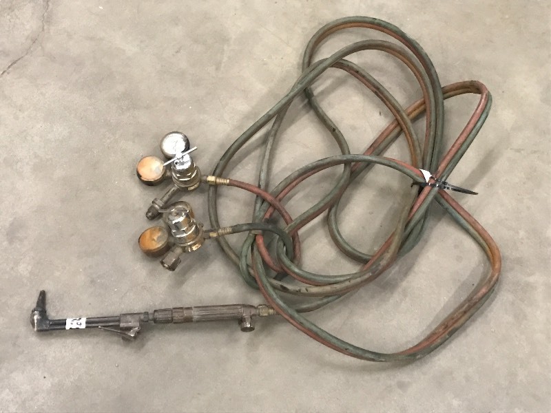 Cutting Torch-Hose-Gauge Set