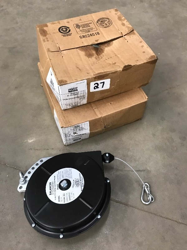(3) Hubbell Tool Suspension Balancers