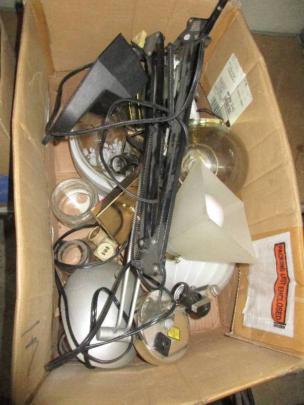 box of lighting stuff