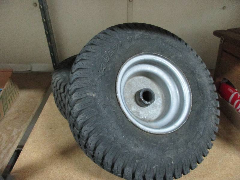 2 tires and rims