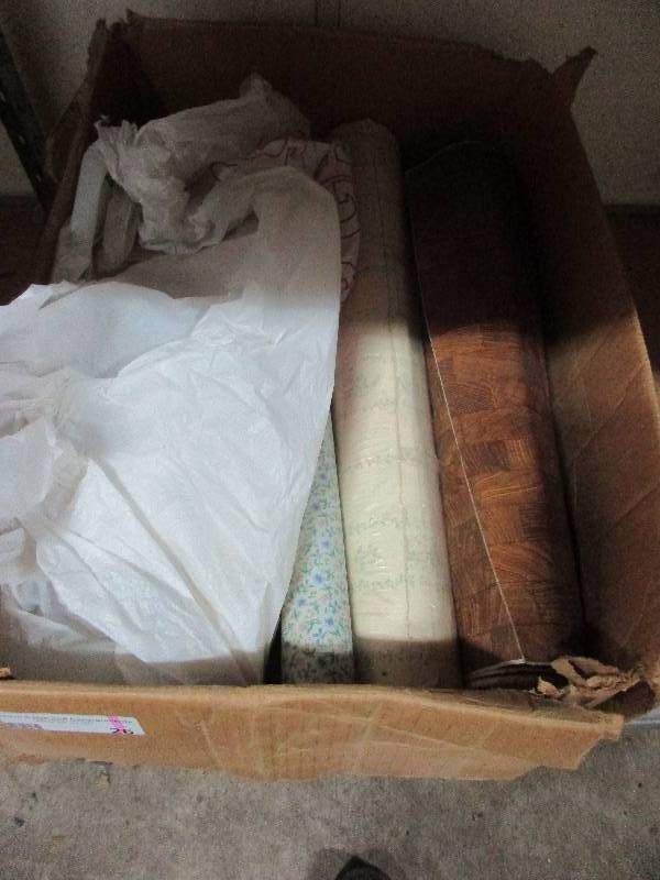 box of wall paper