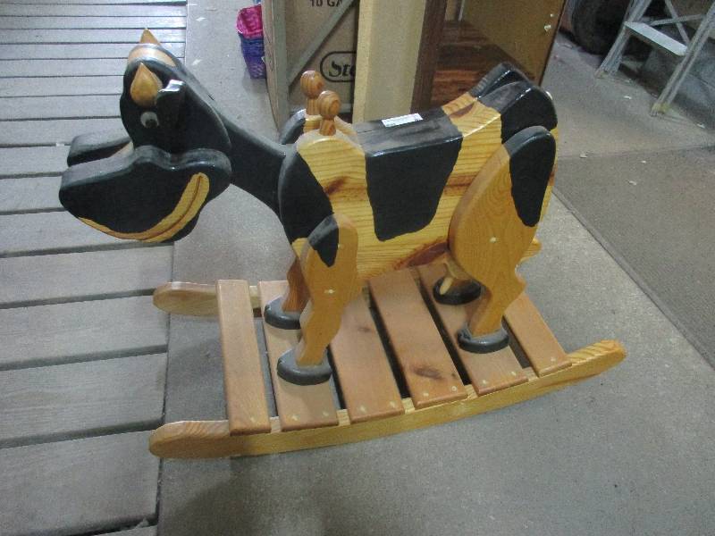 rocking cow and small table