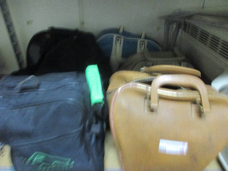 6 bowling balls and 5 bags