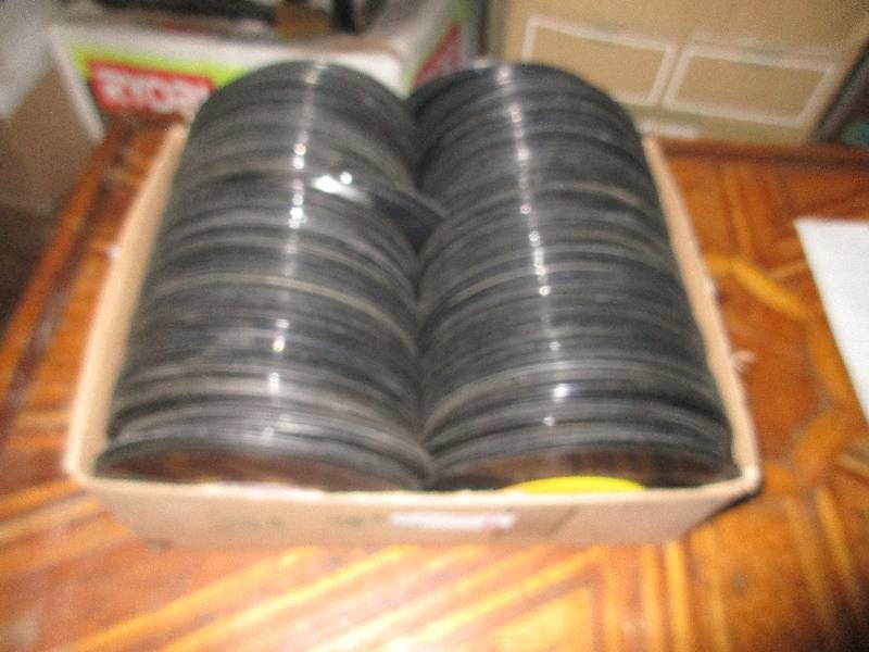 300 rock and country 45s