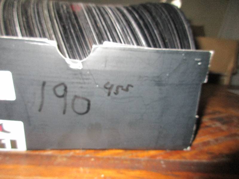 190 rock and country 45s