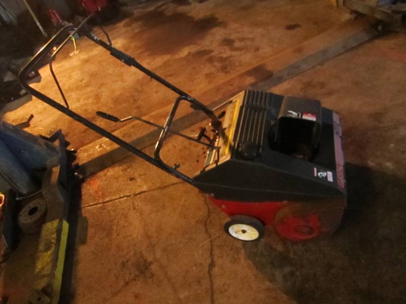 MTD Yard machines 2 cycle electric ...