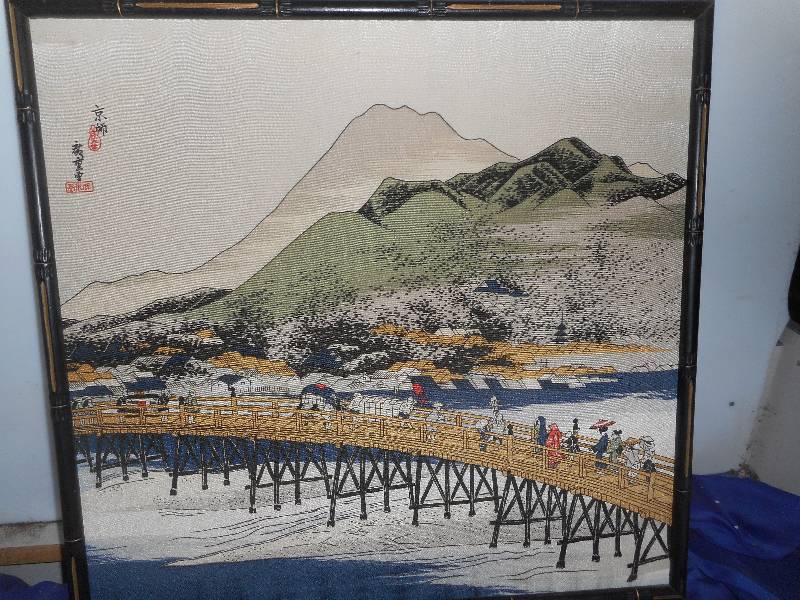 SILK FRAMED PRINT