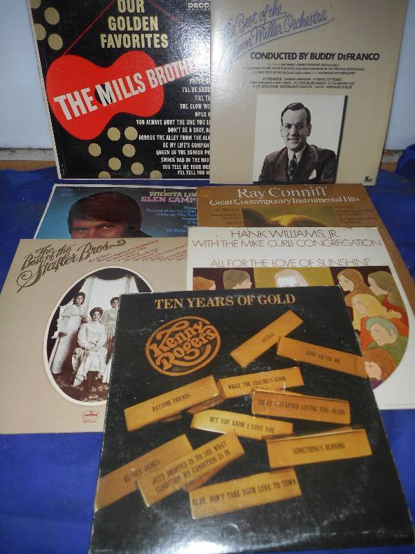 7 VERY COLLECTIBLE RECORDS