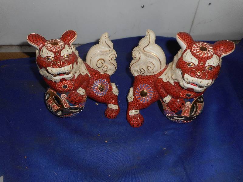 2 CHINESE DRAGONS