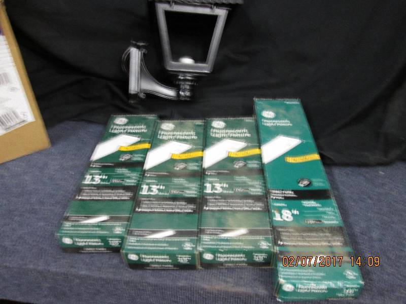 lot 13 image: 3 each 13 inch and 1 18 inch GE flu...
