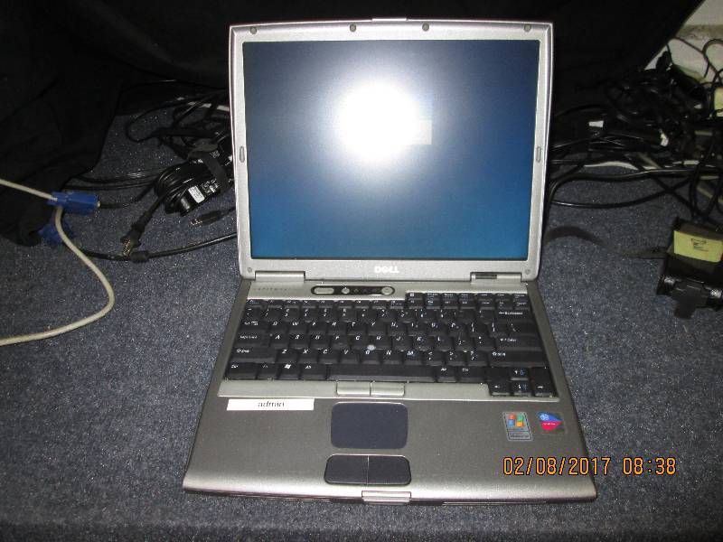 lot 52 image: Dell Latitude D600 Laptop, boots to...