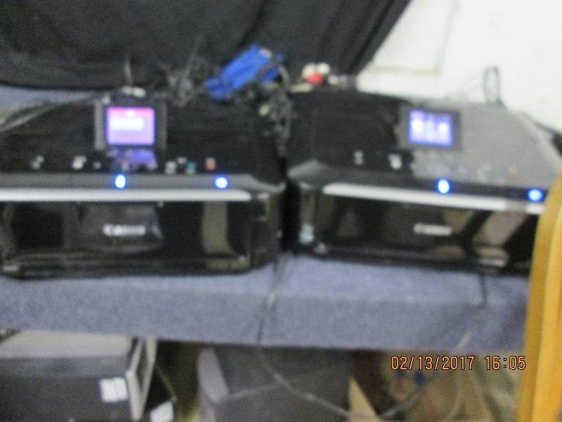 lot 74 image: Lot of 2 Canon Pixma MG5320 printer...