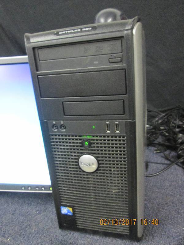 lot 81 image: Dell Optiplex 360 PC only, boots to...