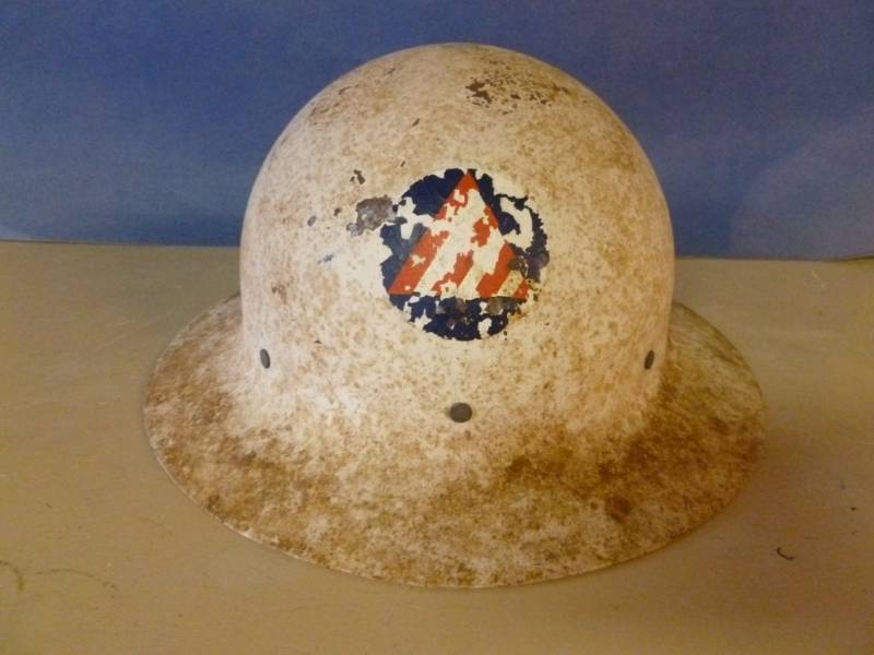 Vintage Metal Helmet