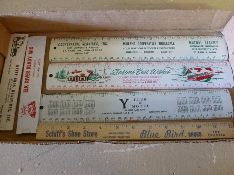 Vintage Advertisement Items