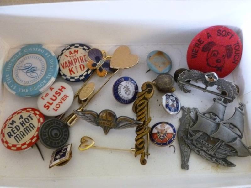 Vintage Pinback Buttons
