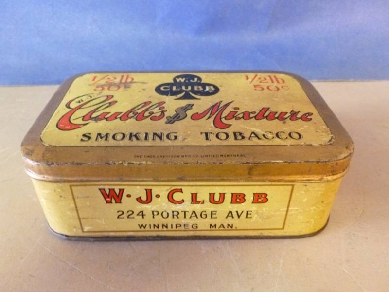 Vintage Tobacco Can