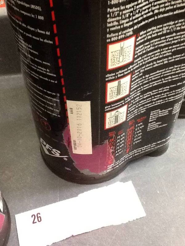 lot 26 image: 27.9 oz. Epcon Acrylic 7 Anchoring System-4 Tubes